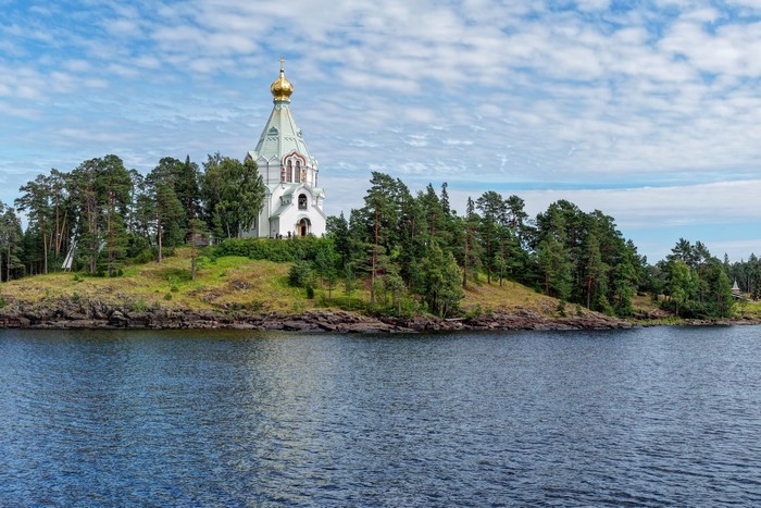 Church on Valaam Island, Karelia Republic, Russia
