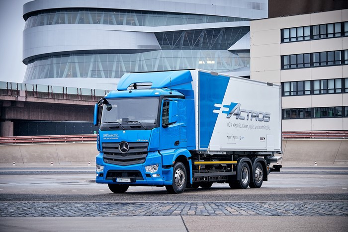 Mercedes-Benz eActros electric truck