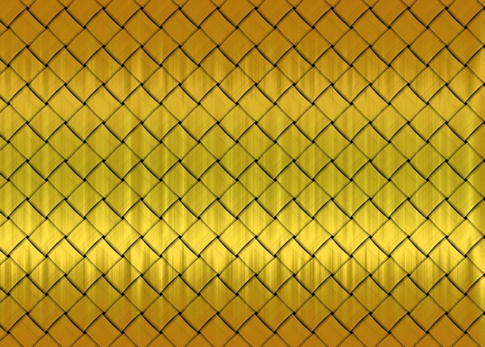 Gold woven texture with metallic sheen