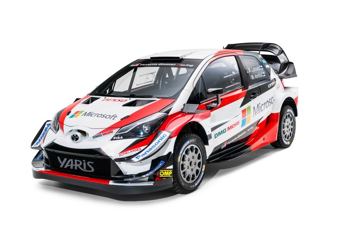 2018 Toyota Yaris WRC car