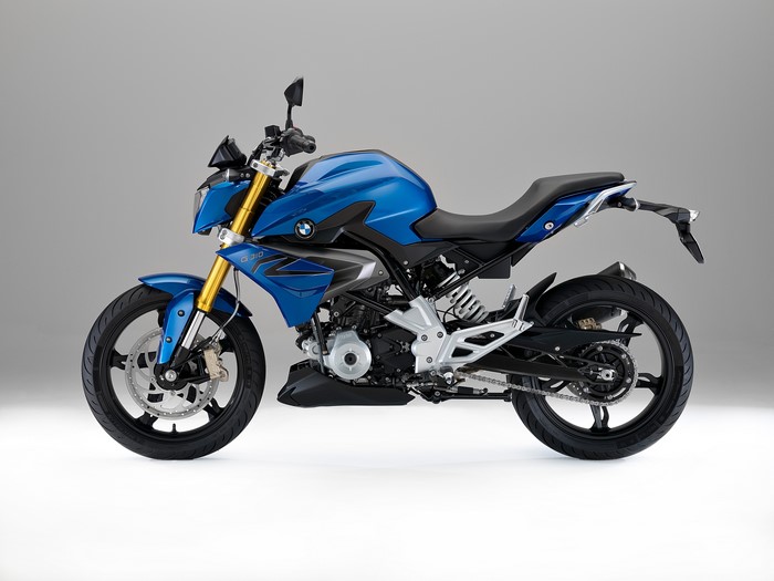 BMW G 310 R Motorcycle Side View