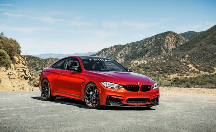 Dinan S1 BMW M4 Coupe on Mountain Road