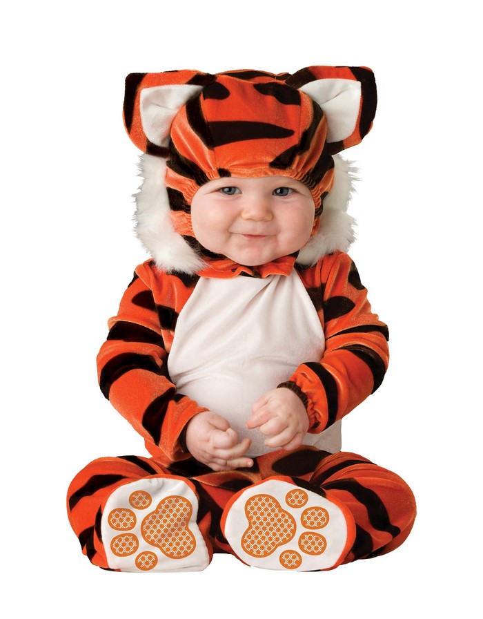 Baby in a Tiger Costume