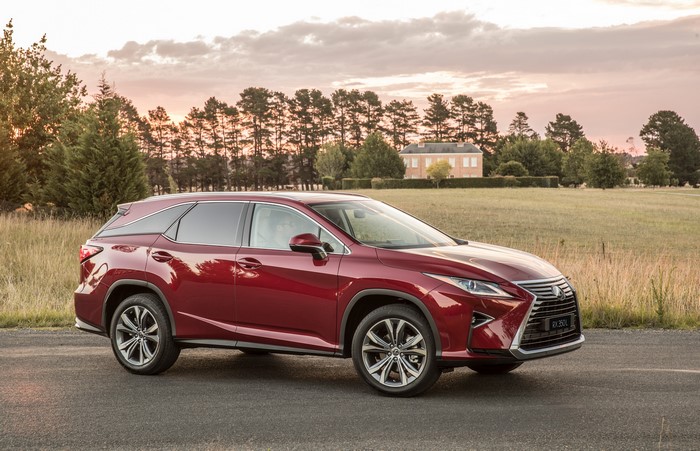 2018 Lexus RX 350L wine color SUV