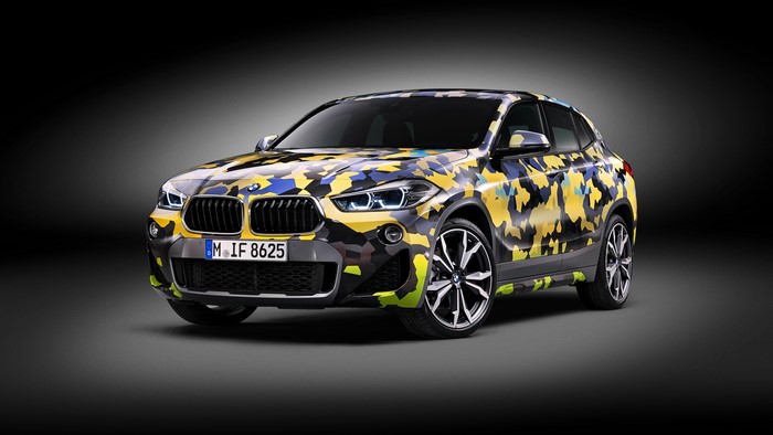 BMW X2 Digital Camo Concept Car