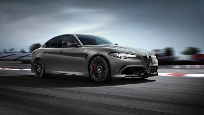 Alfa Romeo Giulia Quadrifoglio Nurburgring Edition on Track