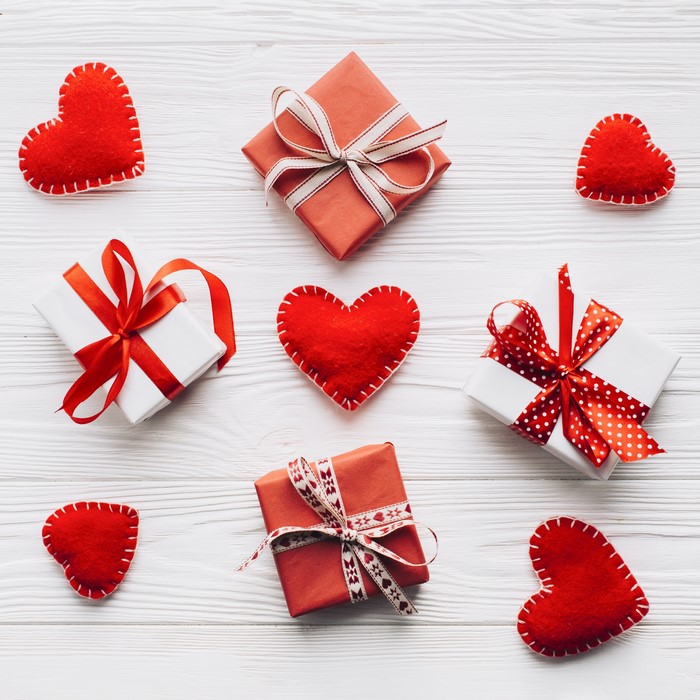 Valentine's Day Gifts and Hearts
