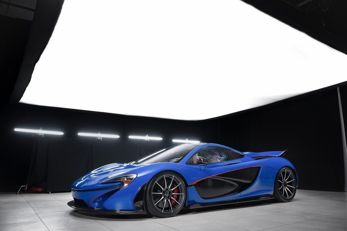 Blue McLaren P1 MSO