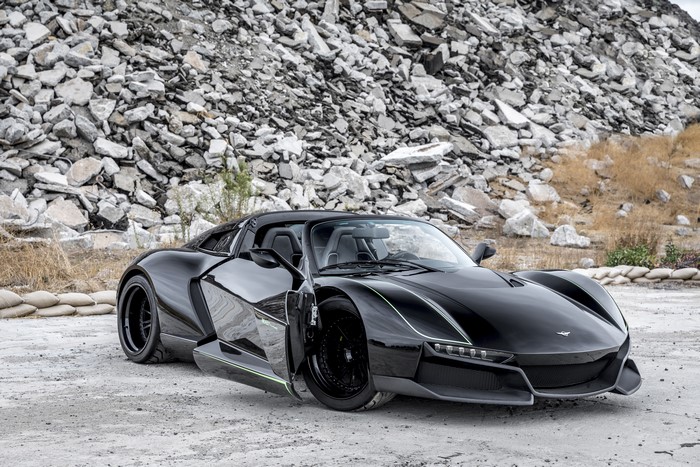 4K 2018 Beast Alpha X Blackbird Renault Metallic Black