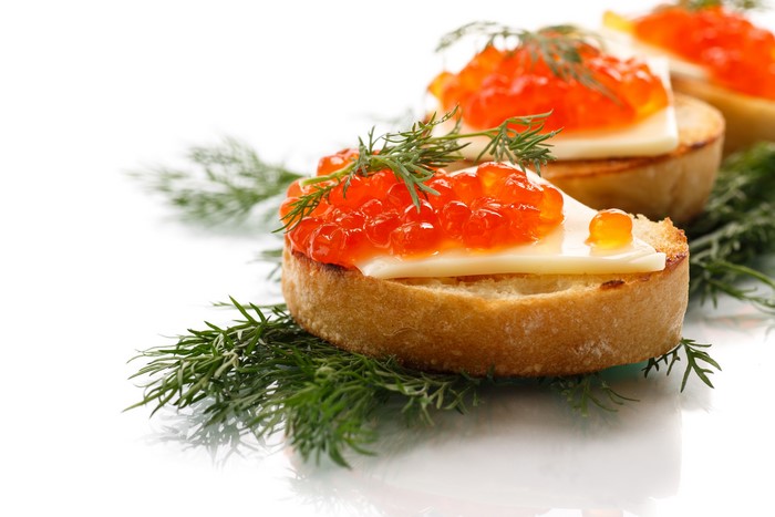 Butterbrot with Caviar and Dill