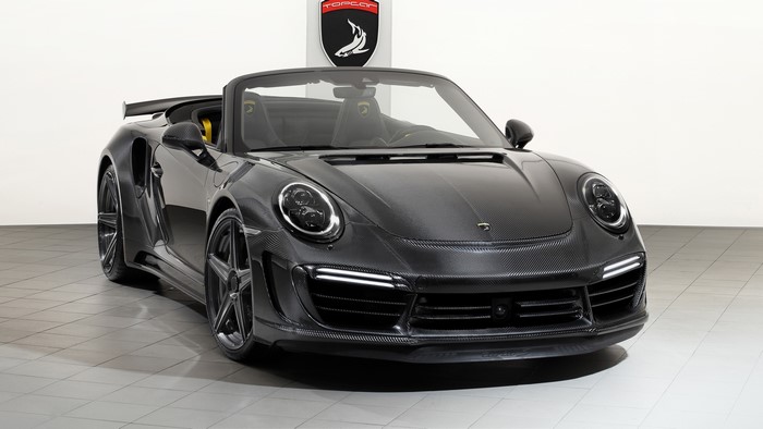 4K Porsche Turbo Stinger 911 GTR Cabriolet