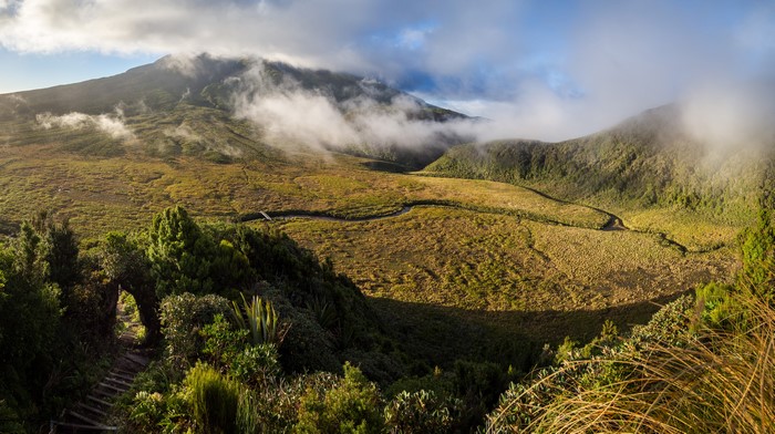 Mount Egmont Taranaki, New Zealand Landscape