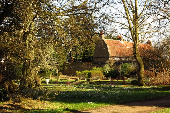 Cannizaro Park in London, England during Spring