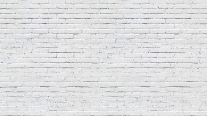 White brick wall texture