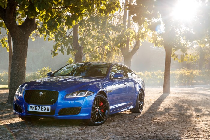 Blue 2017 Jaguar XJR575 Metallic