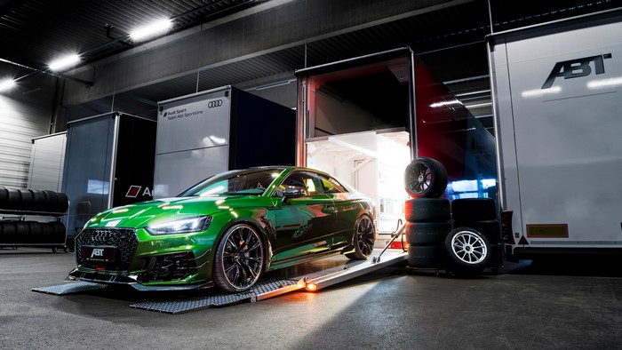 4K RS5-R ABT Audi Green Coupe