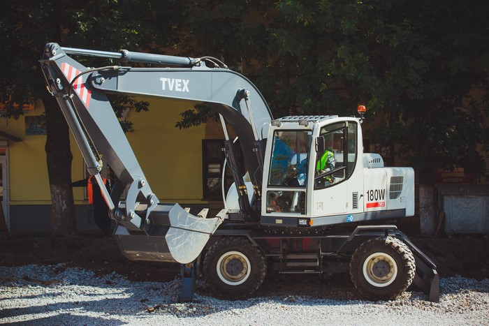 4K RM-Terex TVEX 180W Wheeled Excavator