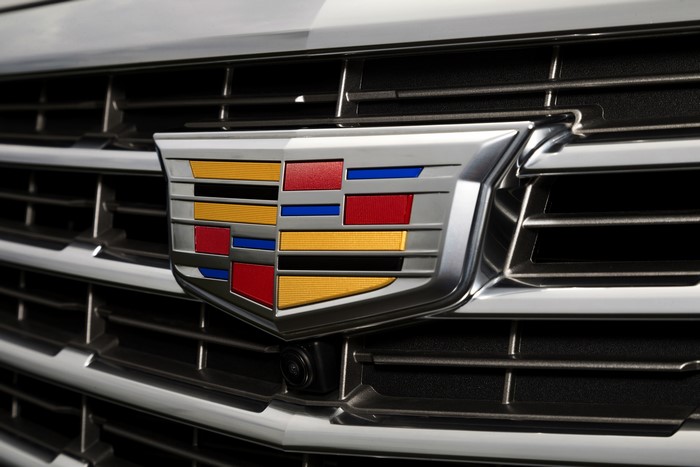 Cadillac Logo Emblem Closeup