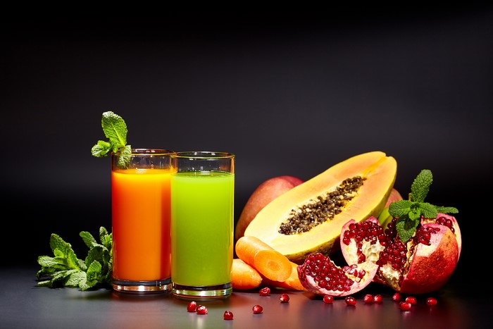 4K Juice with Fruits and Vegetables