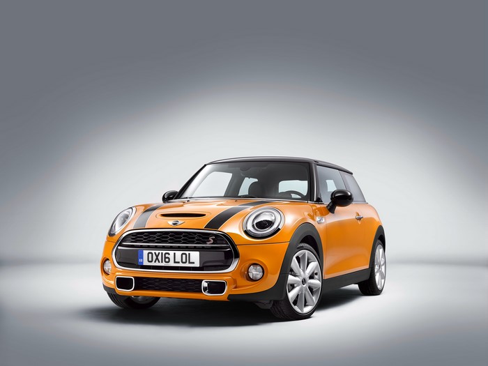 Orange Mini F56 Cooper S