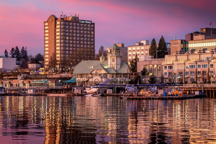 Seaplanes at Nanaimo Harbour with Coast Hotels