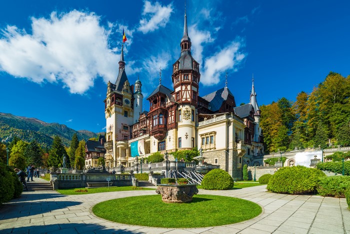 Peles Castle, Romania, Landscape Design