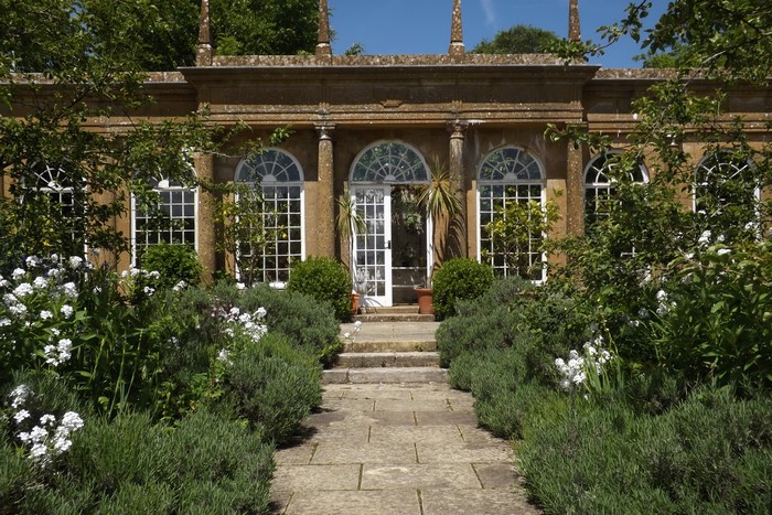 Bowood House Wiltshire England garden facade