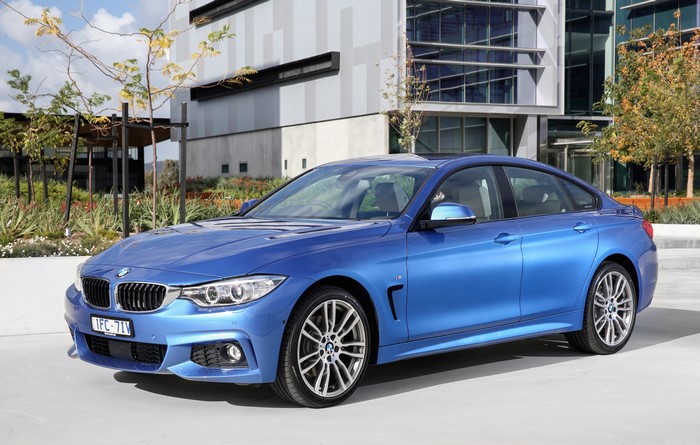 Blue BMW 430i Gran Coupe M Sport Package