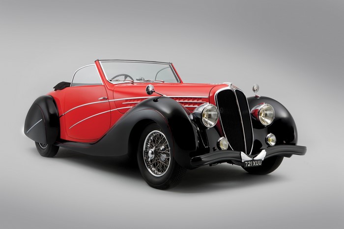 1947 Delahaye 135 MS Cabriolet by Letourneur