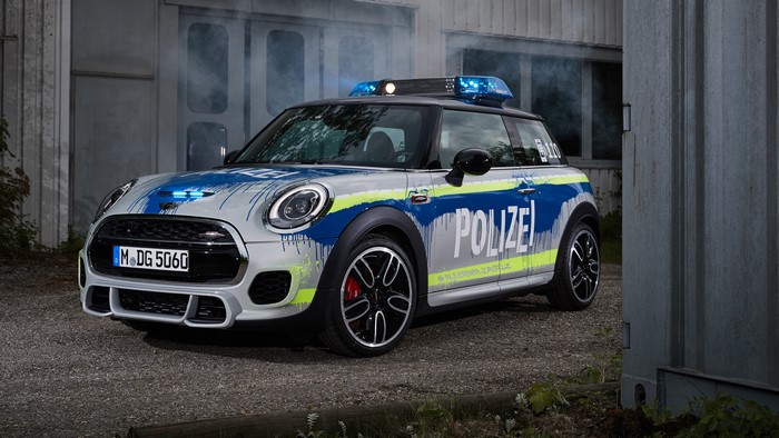 4K Mini Police Car