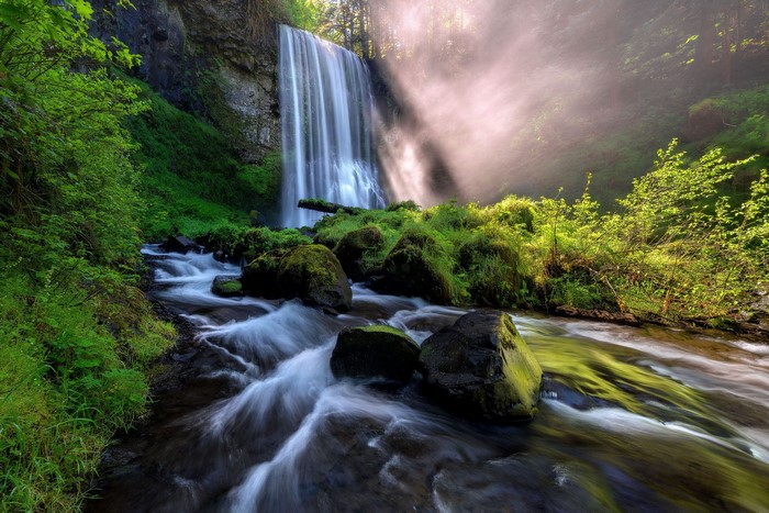 Upper Oneonta Falls in Oregon, USA