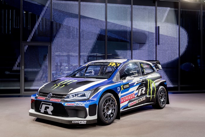 Volkswagen Polo R Supercar with Monster Energy livery