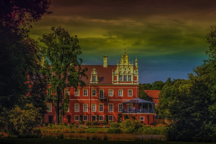 Bad Muskau Castle in Germany