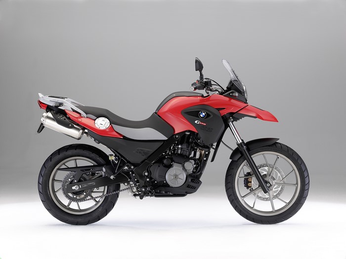 BMW G 650 GS motorcycle side view