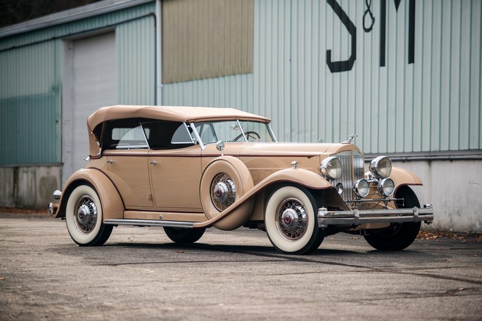 1932 Packard Twin Six Individual Custom Sport Phaeton by Dietrich