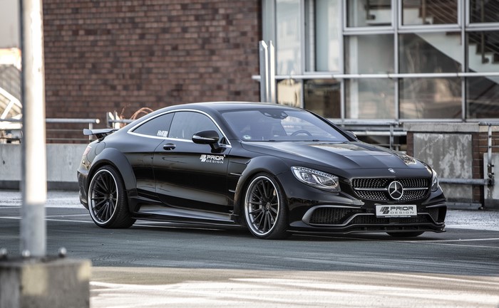 Black Prior-Design PD990SC Widebody Mercedes-Benz Coupe