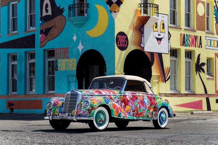 4K Mercedes-Benz 220 Cabriolet A Earthly Paradise Art Car by Hiro Yamagata