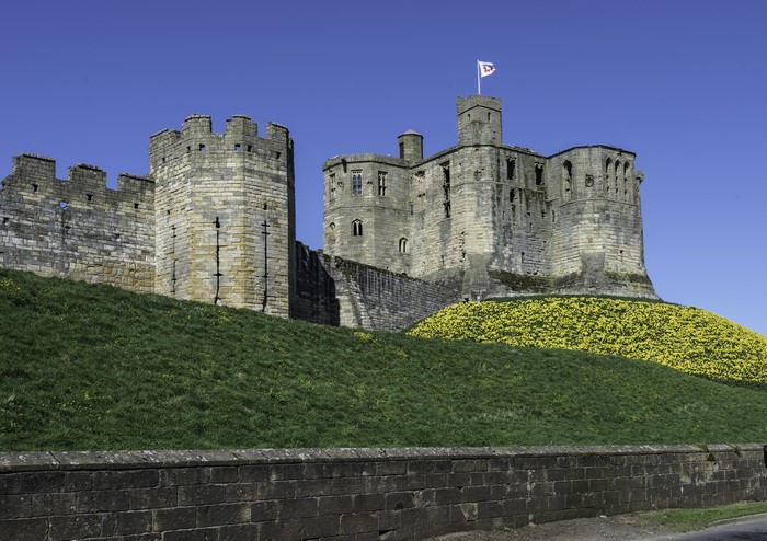Warkworth Castle in England