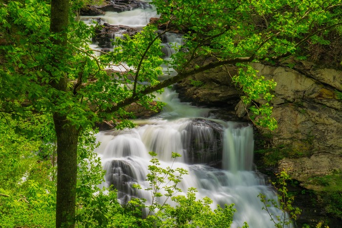 Waterfall in Great Smoky Mountains National Park