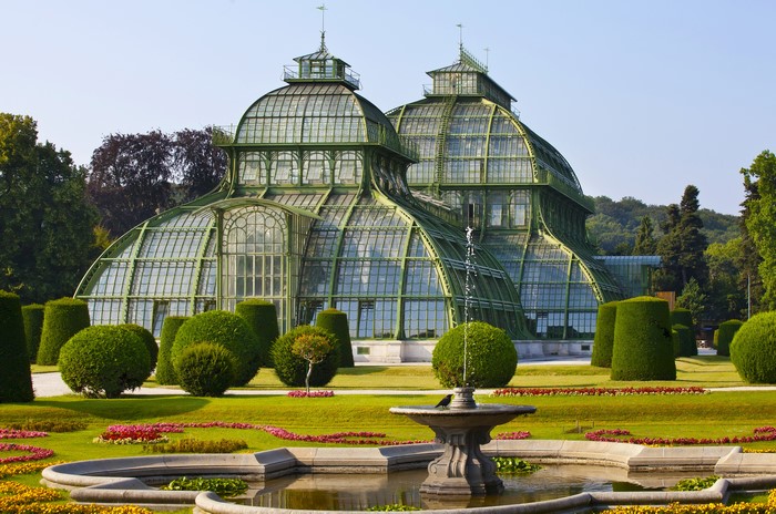 Schoenbrunn Palm House, Vienna, Austria