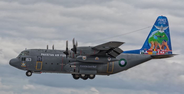 Pakistan Air Force Lockheed C-130E Hercules 4153