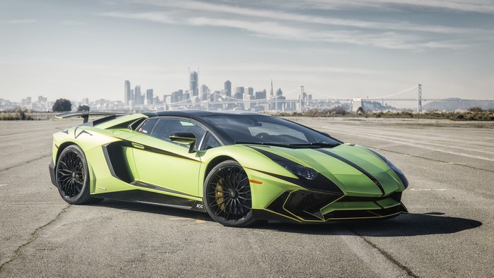 Lamborghini Aventador SVJ in San Francisco