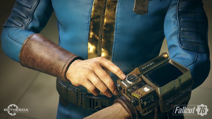 4K Fallout 76 Pip-Boy and Hands