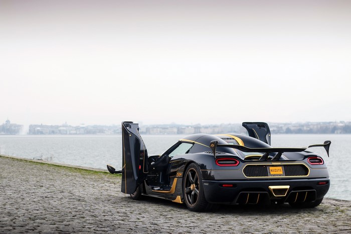 Koenigsegg Agera RS Naraya with doors open