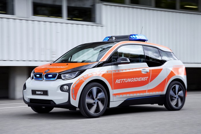 BMW i3 Rettungsdienst Emergency Vehicle