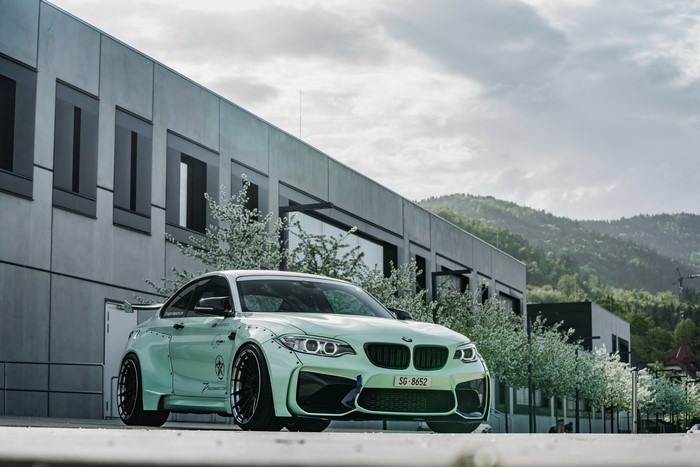 Mint Green BMW M2 by Z-Performance