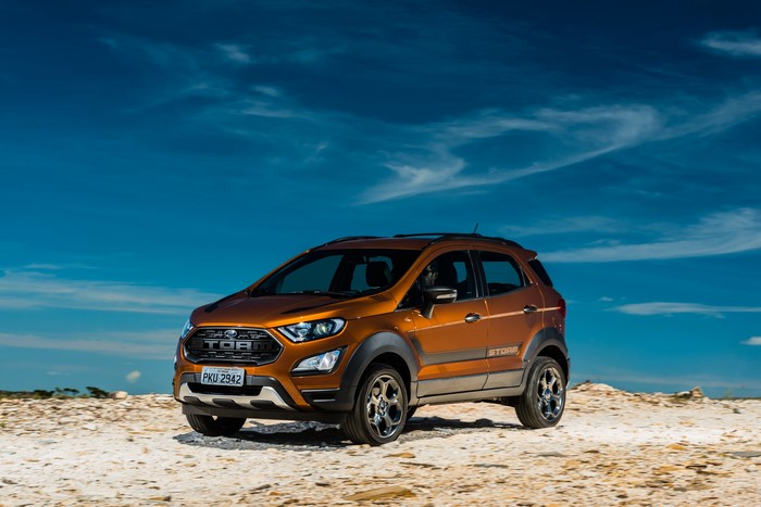 2018 Ford EcoSport Storm Latam in brown