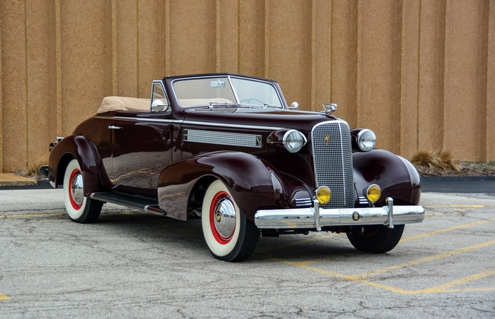 1937 Cadillac Series 60 Convertible Coupe by Fisher