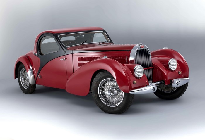 4K 1938 Bugatti Type 57 Atalante Coupe