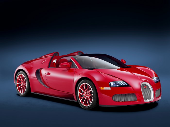 Bugatti Veyron Grand Sport Roadster Red Edition